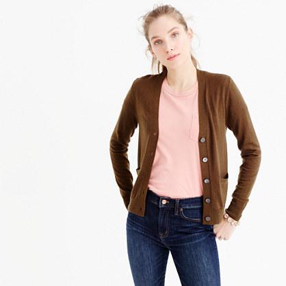 J.Crew V-neck cardigan sweater in merino wool