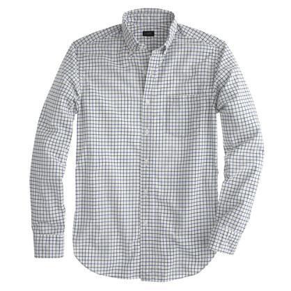 J.Crew Secret Wash shirt in tattersall