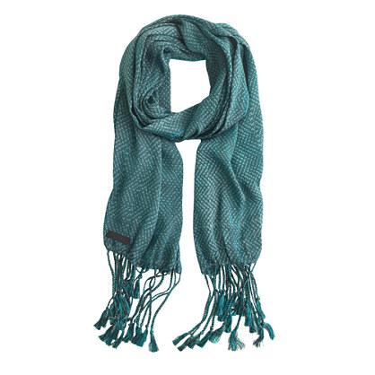 J.Crew Hacienda Montaecristo™ classic Rebozo scarf
