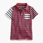 J.Crew Boys' polo shirt in combo stripe