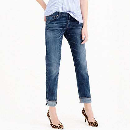 J.Crew Slim broken-in boyfriend jean in Port Stewart wash