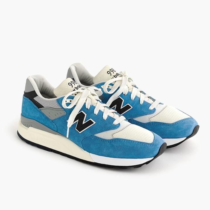 J.Crew New Balance for J.Crew 998 sneakers in bright blue