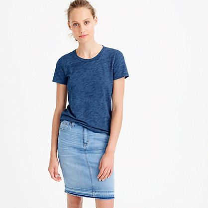 J.Crew Indigo vintage cotton T-shirt