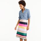 J.Crew Pop stripe skirt