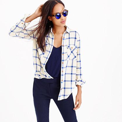 J.Crew Boyfriend shirt in rockport plaid