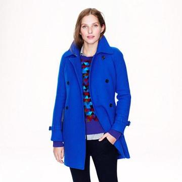 J.Crew Stadium-cloth boulevard trench