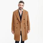 J.Crew Double-breasted topcoat in camel hair