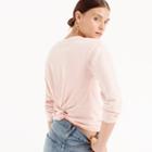 J.Crew Twist-back long-sleeve T-shirt