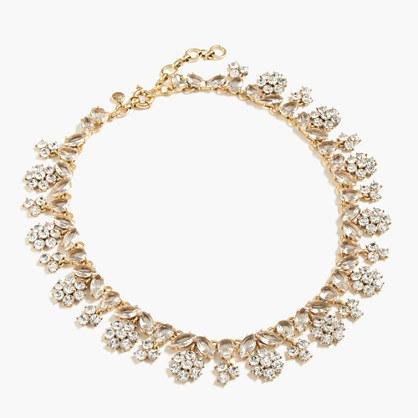 J.Crew Forget-me-not crystal necklace