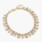 J.Crew Forget-me-not crystal necklace