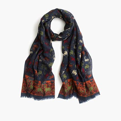 J.Crew Drake's® predators and prey scarf
