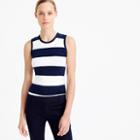 J.Crew Perfect-fit striped shell