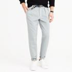 J.Crew Wallace & Barnes double-pleated chino