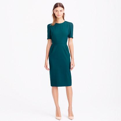 J.Crew Kelsey dress in Italian stretch wool