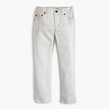 J.Crew Boys' white jean in slim fit