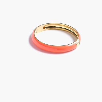 J.Crew Round enamel clamp bracelet
