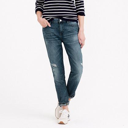 J.Crew Broken-in boyfriend jean in colby wash