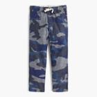 J.Crew Boys' chambray pull-on pant in camo