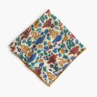 J.Crew Drake's&reg; Italian wool-silk pocket square in Southwestern print