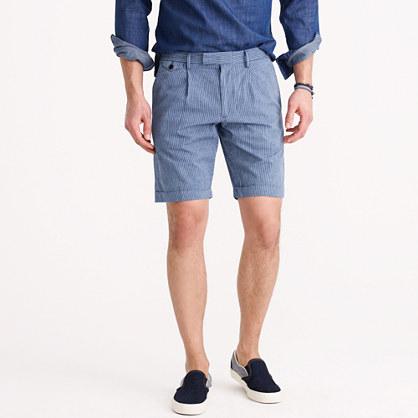 J.Crew Japanese indigo ticket-pocket short