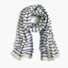 J.Crew Yarn-dyed striped scarf
