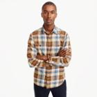 J.Crew Midweight flannel shirt in large plaid