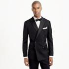 J.Crew Ludlow double-breasted tuxedo jacket in Italian wool