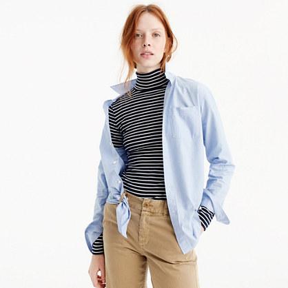 J.Crew Perfect-fit turtleneck in stripe