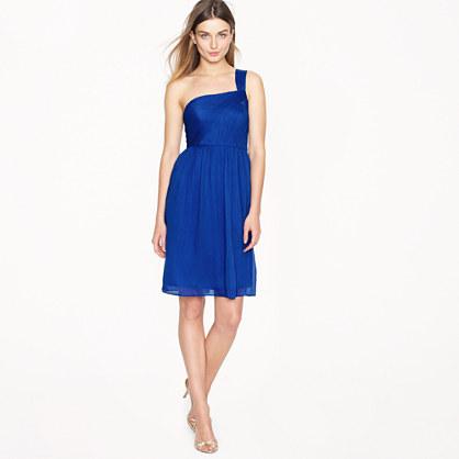 J.Crew Lucienne dress in silk chiffon
