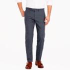 J.Crew Bowery classic pant in cotton-linen
