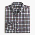 J.Crew Slim Secret Wash shirt in heather red plaid