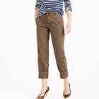 J.Crew Petite broken-in boyfriend chino