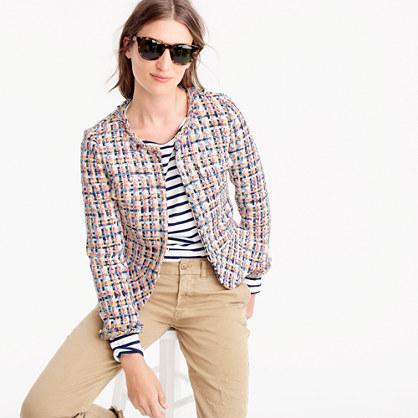 J.Crew Collection lady jacket in French tweed