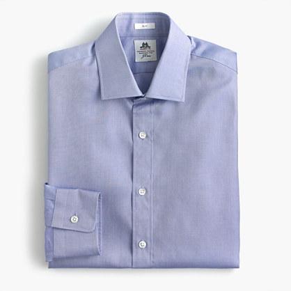 J.Crew Thomas Mason® for J.Crew stretch Ludlow Slim-fit shirt in royal oxford cotton