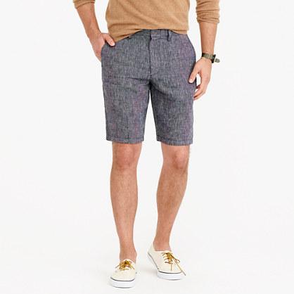J.Crew 10.5 short in black and white plain weave