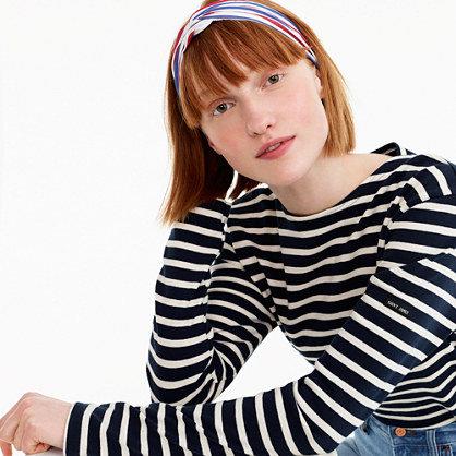 J.Crew Soft twist headband in stripe