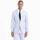 J.Crew Ludlow suit jacket in engineer-striped cotton