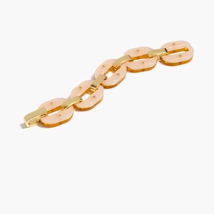 J.Crew Two-tone link bracelet
