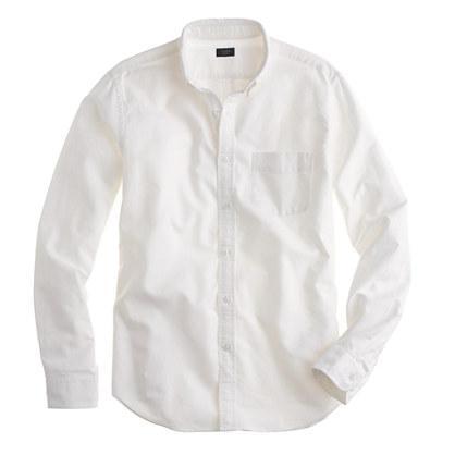 J.Crew Vintage oxford shirt in solid
