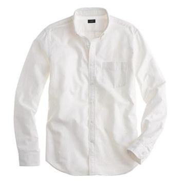 J.Crew Vintage oxford shirt in solid