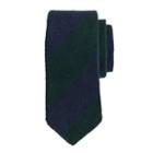 J.Crew Drake's&reg; regimental stripe tie in blue and green