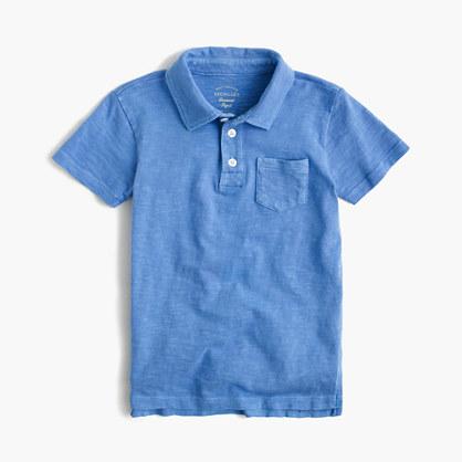 J.Crew Boys' garment-dyed polo shirt
