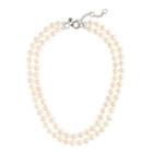 J.Crew Freshwater pearl double-strand necklace