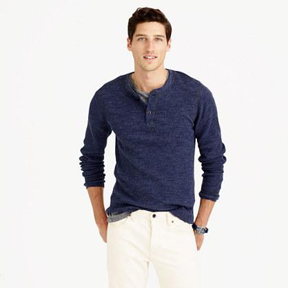 J.Crew Tall Wallace & Barnes thermal henley