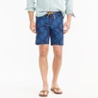 J.Crew 9 board short in blue floral print