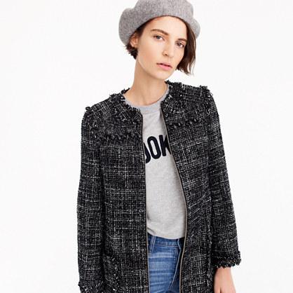 J.Crew Tweed swing coat