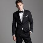 J.Crew Ludlow two-button tuxedo jacket with double-vented back