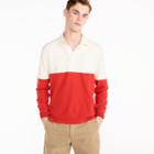 J.Crew Unisex 1984 rugby shirt in colorblock