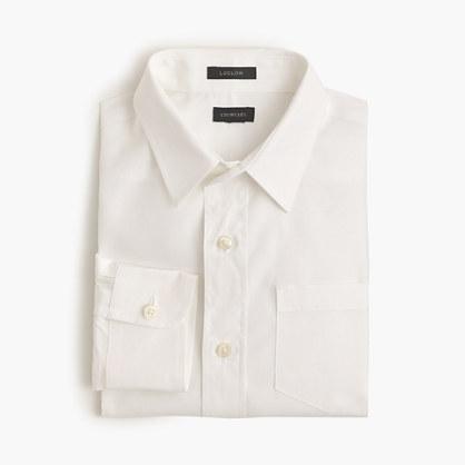 J.Crew Boys' point-collar solid Ludlow shirt