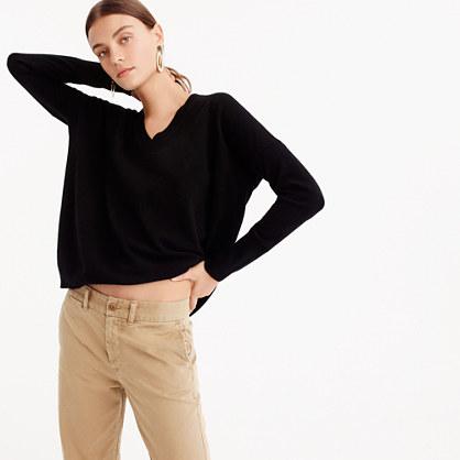 J.Crew Boyfriend sweater in everyday cashmere